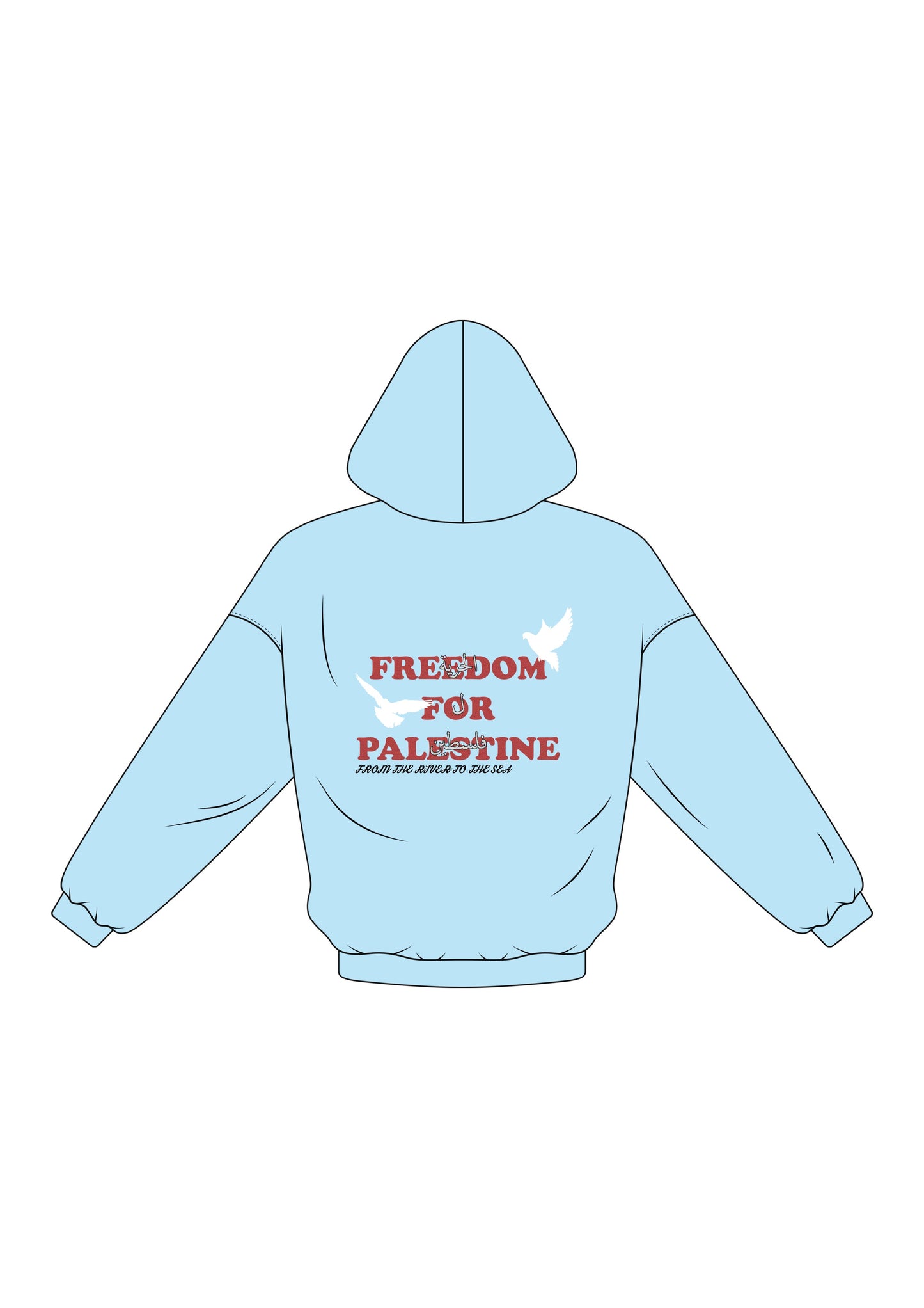 Freedom for Palestine hoodie